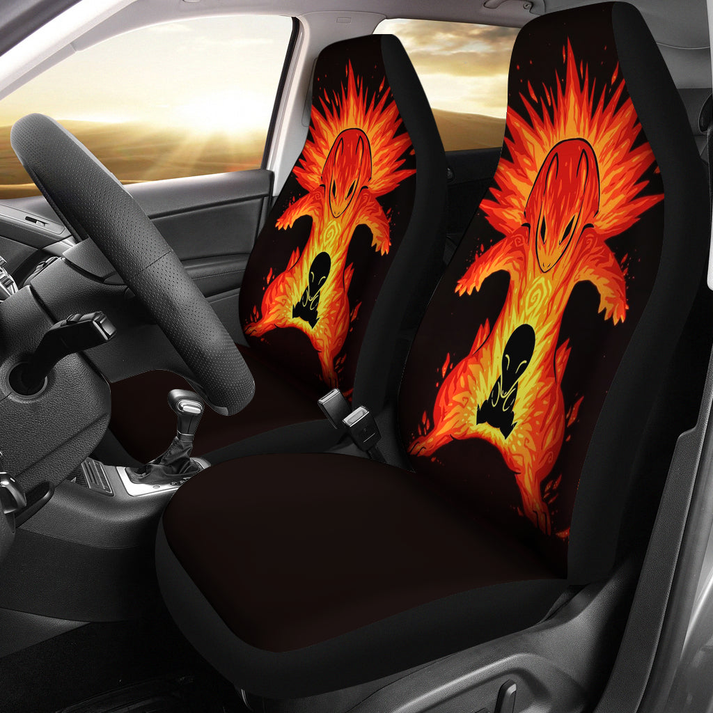 Cyndaquil And Typhlosion Seat Covers