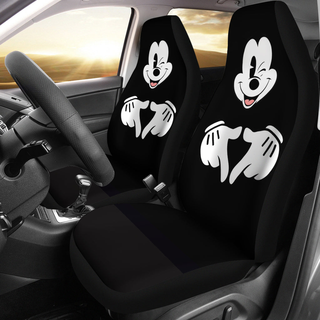 Mice Love Hand Seat Cover