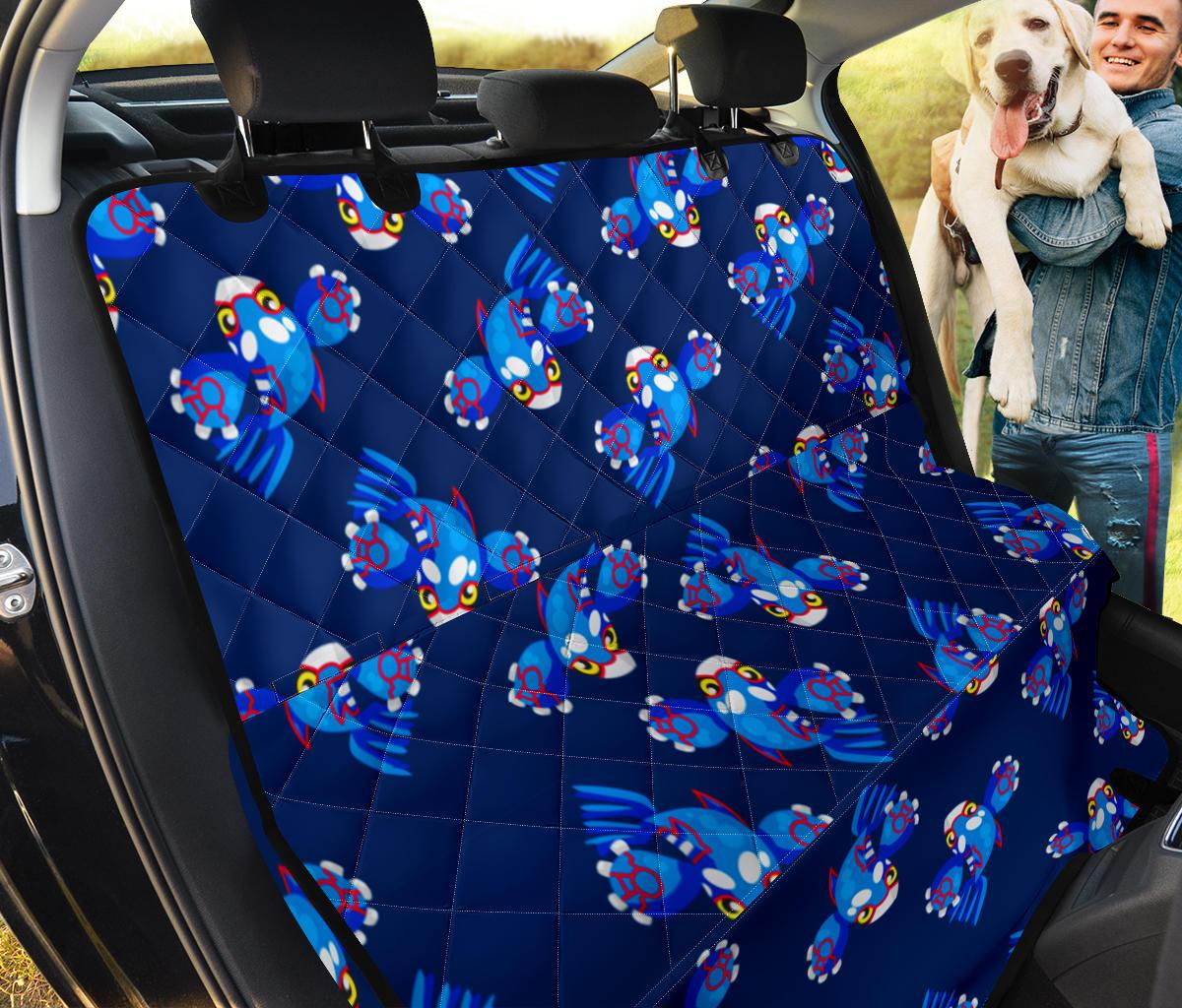 Kyogre Pokemon Car Dog Back Seat Cover