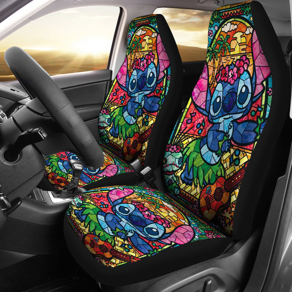 Stitch Glass Seat Covers