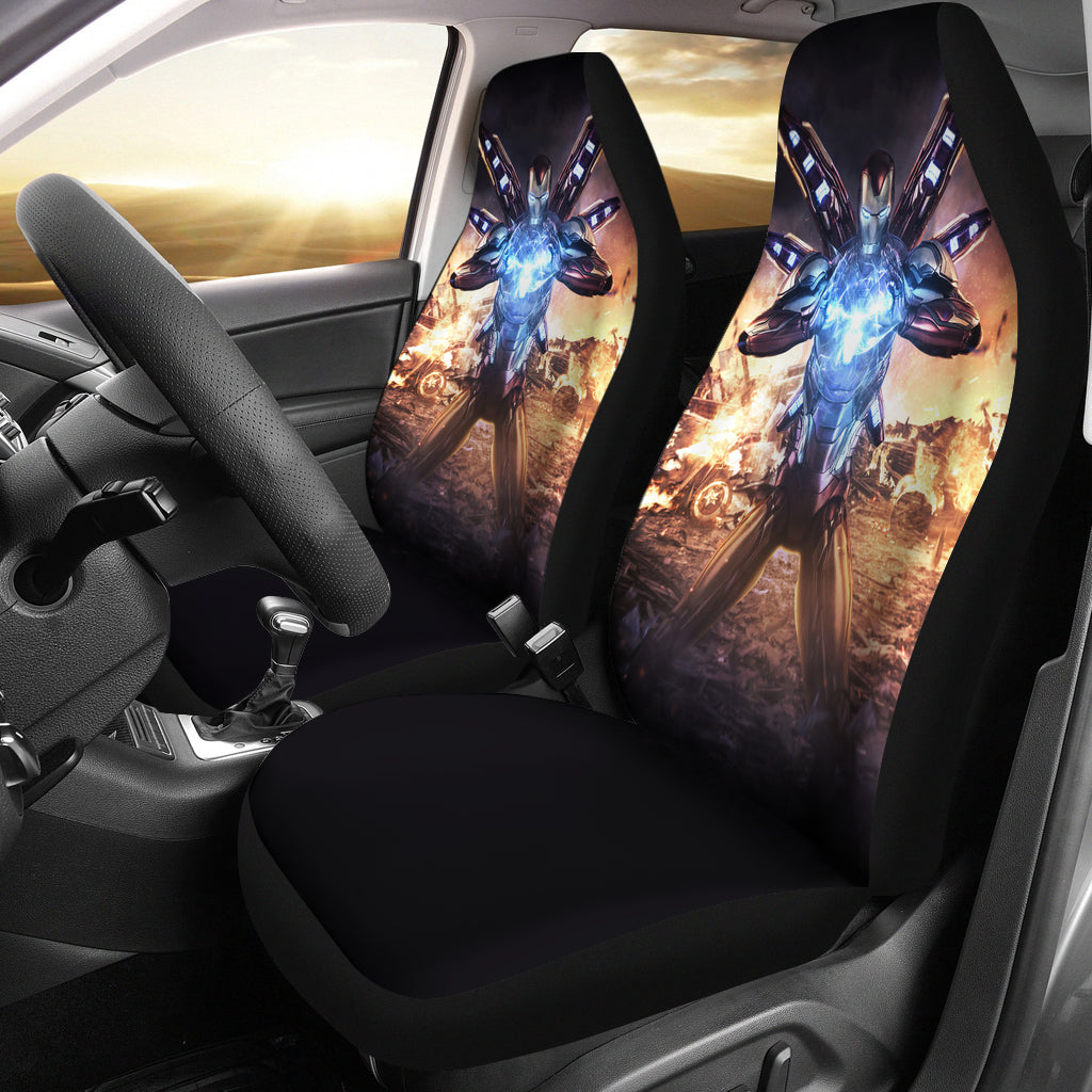 Iron Man Mark 50 Car Seat Covers Amazing Best Gift Idea