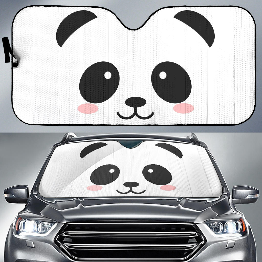 Panda Funny Car Sun Shades Amazing Best Gift Ideas 2021