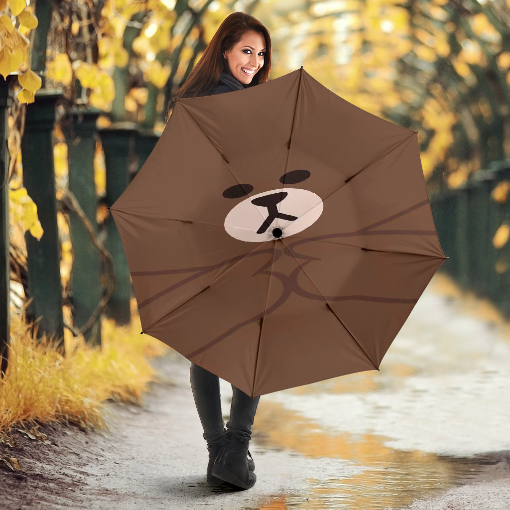 Korean Brown Bear Umbrella