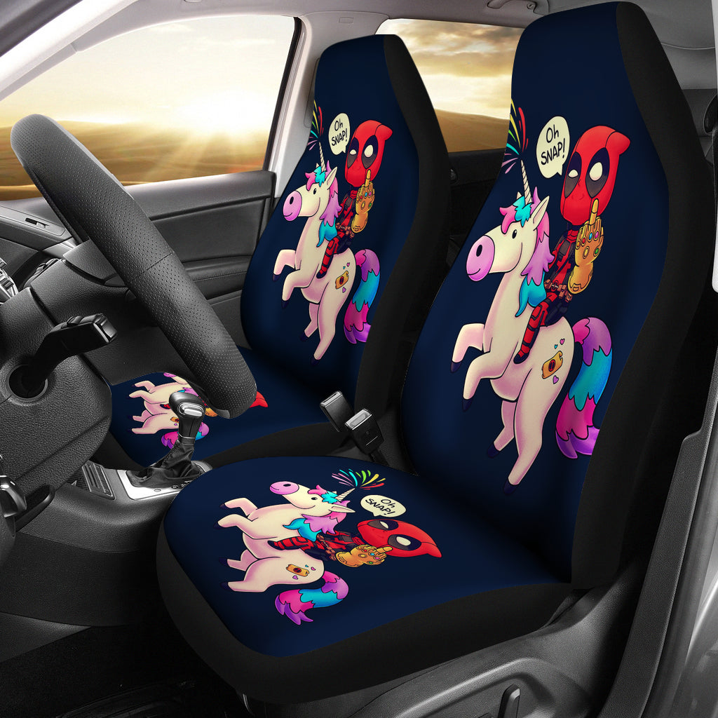 Deadpool Car Seat Covers 4