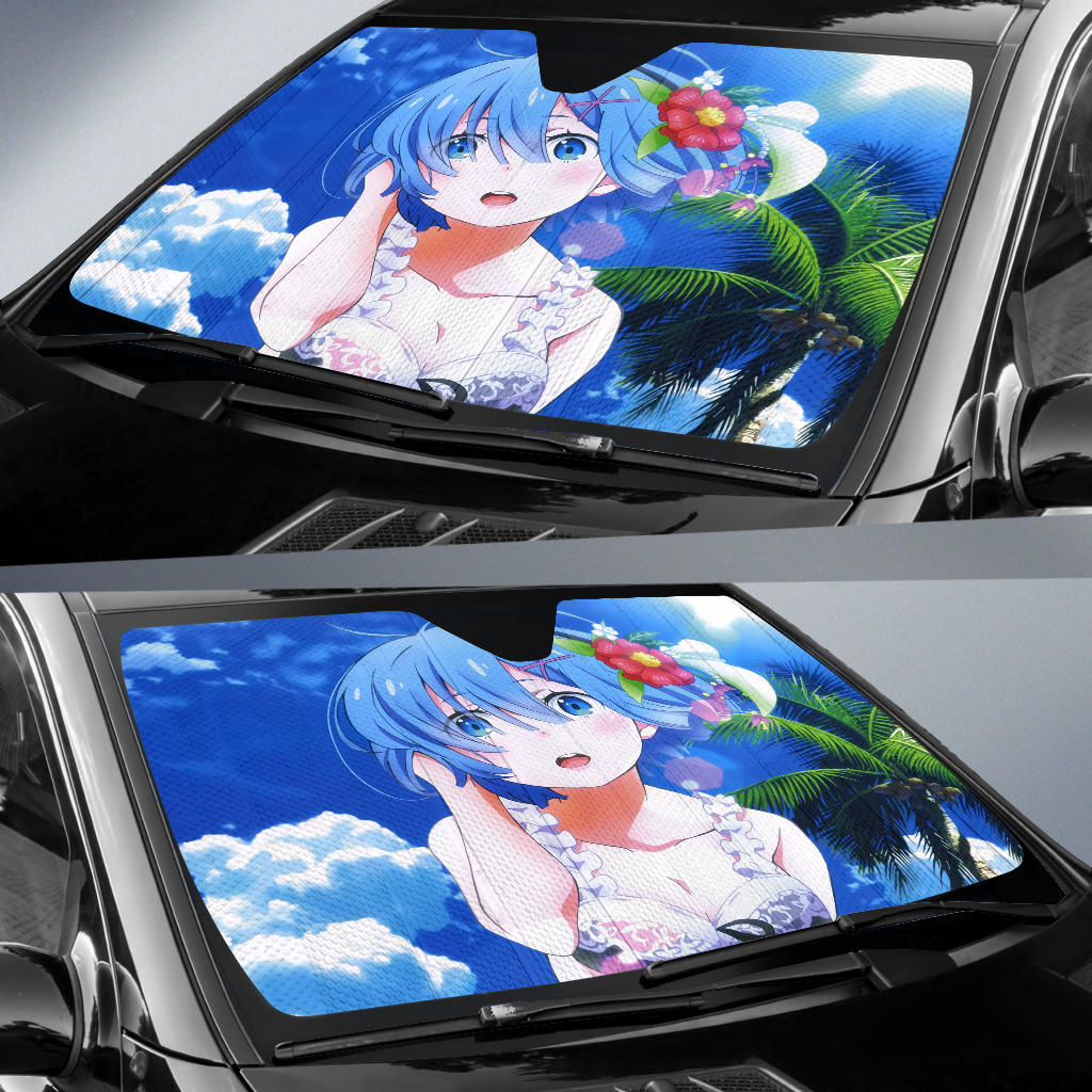 Rem Re Zero Sun Shade