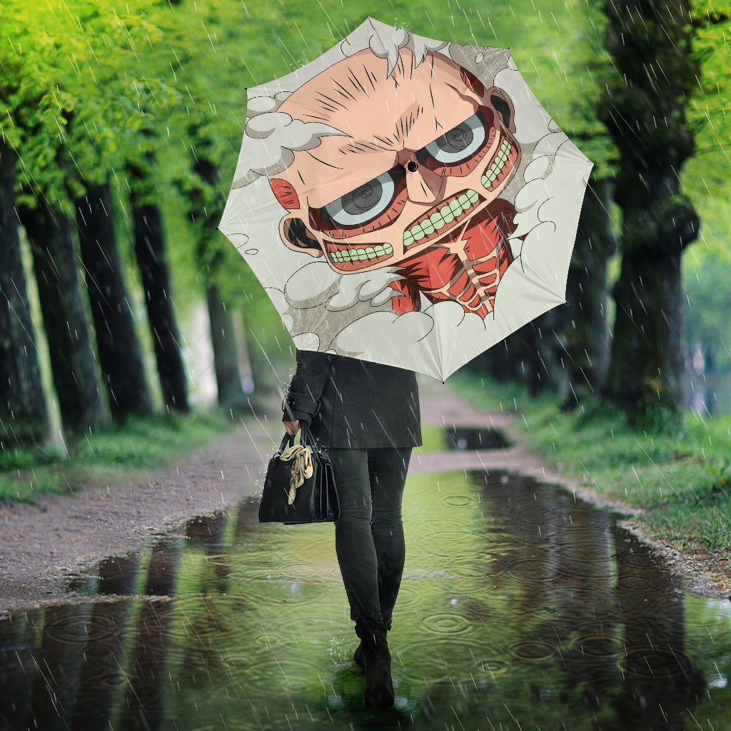 Attack On Titan Chibi Cute Umbrella