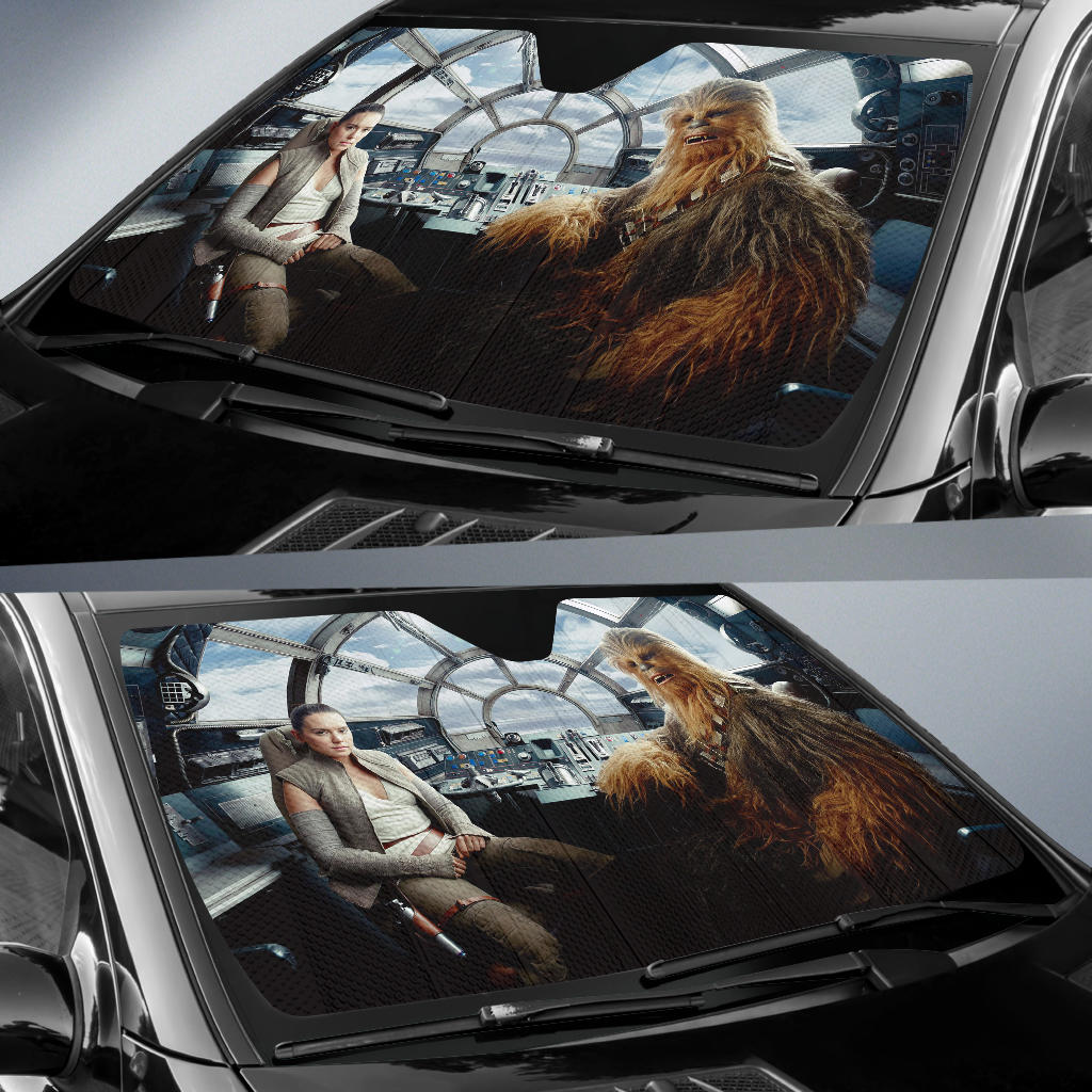 Star Wars The Last Jedi Chewbacca Sun Shade