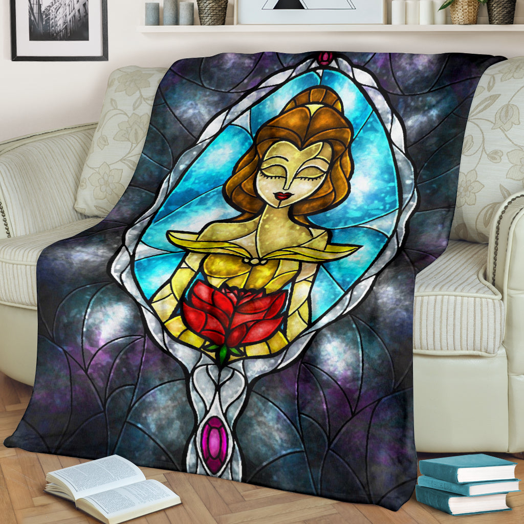 Beauty And The Beast Premium Blanket 1