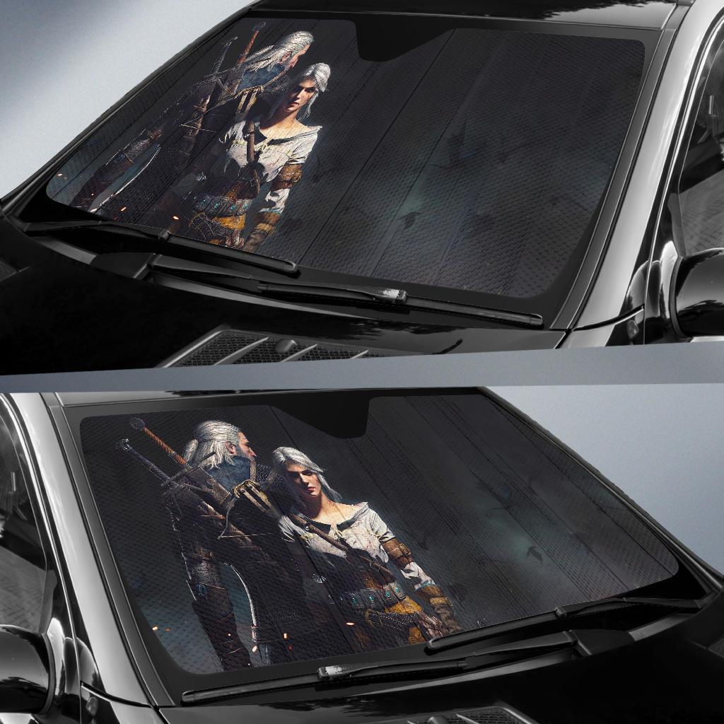 The Witcher 3 Ciri Auto Sunshade Amazing Best Gift Ideas 2022