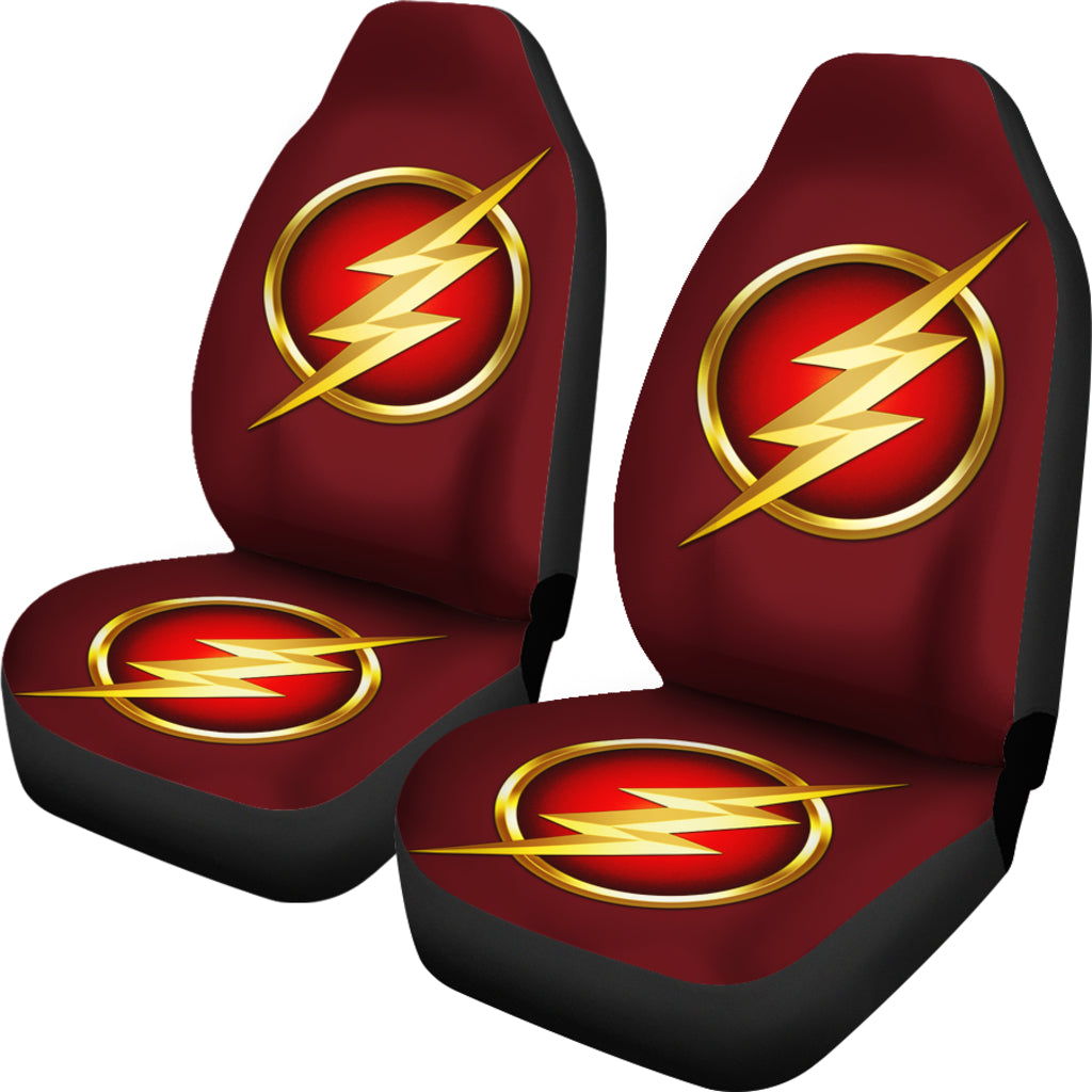 The Flash Logo Seat Covers