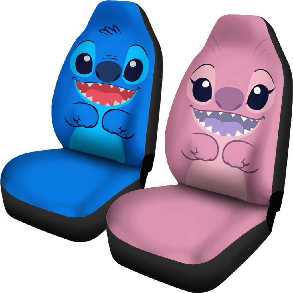 Stitch & Angel Car Seat Covers Amazing Best Gift Idea