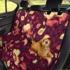 Pokemon Fire Car Dog Back Seat Cover