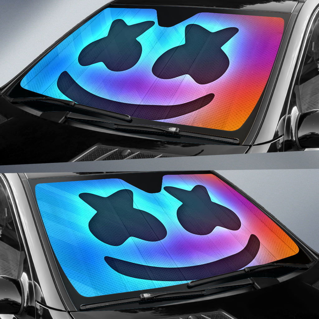 Marshmello Car Sun Shades Amazing Best Gift Ideas 2022