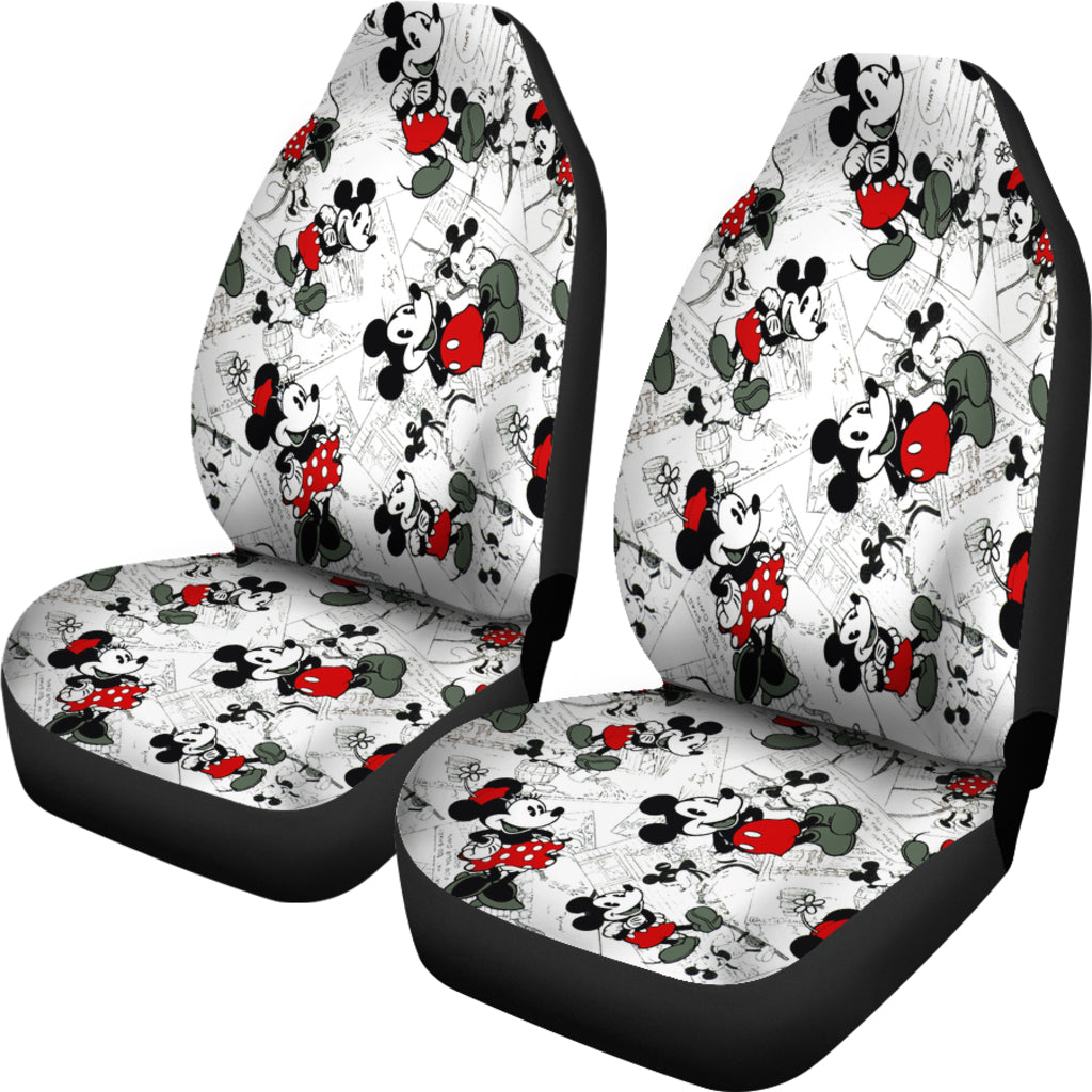 Mice Mouse Car Seat Cover