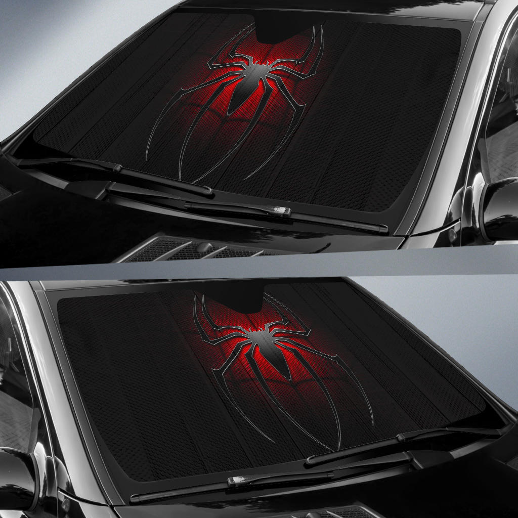 Spider Man Dark Auto Sun Shades