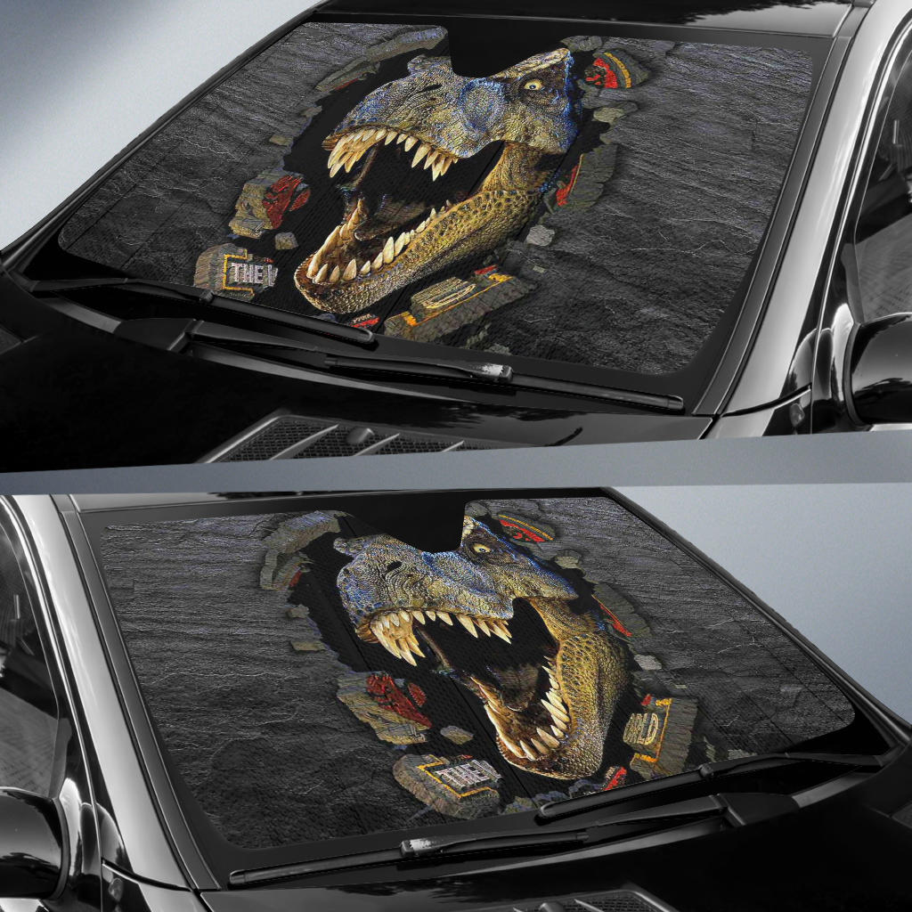 T-Rex 3D Auto Sun Shades Amazing Best Gift Ideas 2022