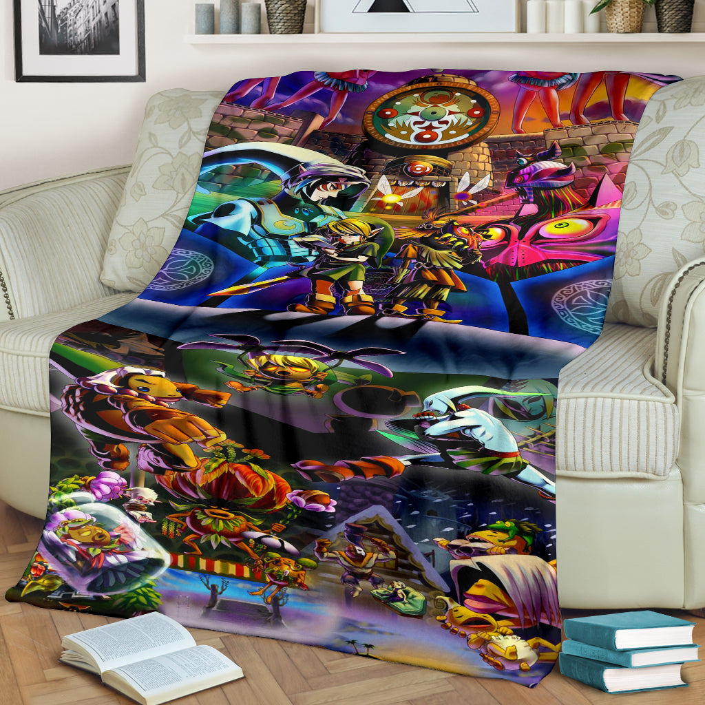 Legend Of Zelda Majoras Mask Premium Blanket 11