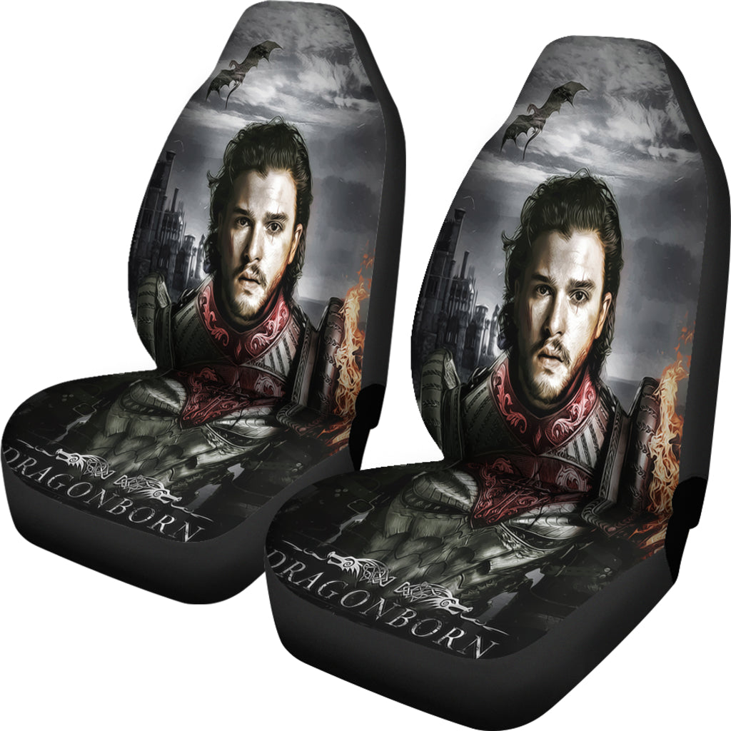 Jon Snow Car Seat Covers Amazing Best Gift Idea