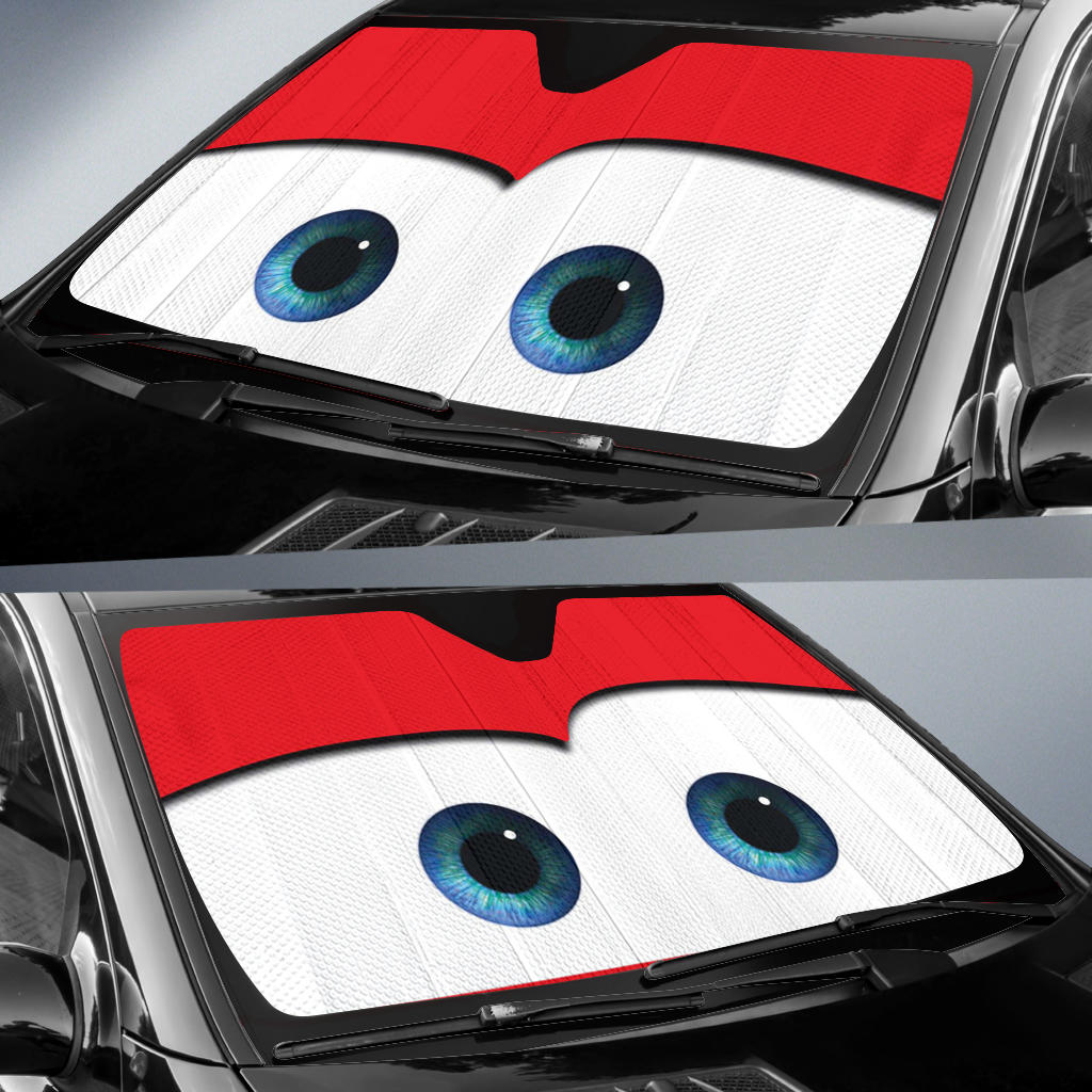 Car Red Eye Auto Sun Shades