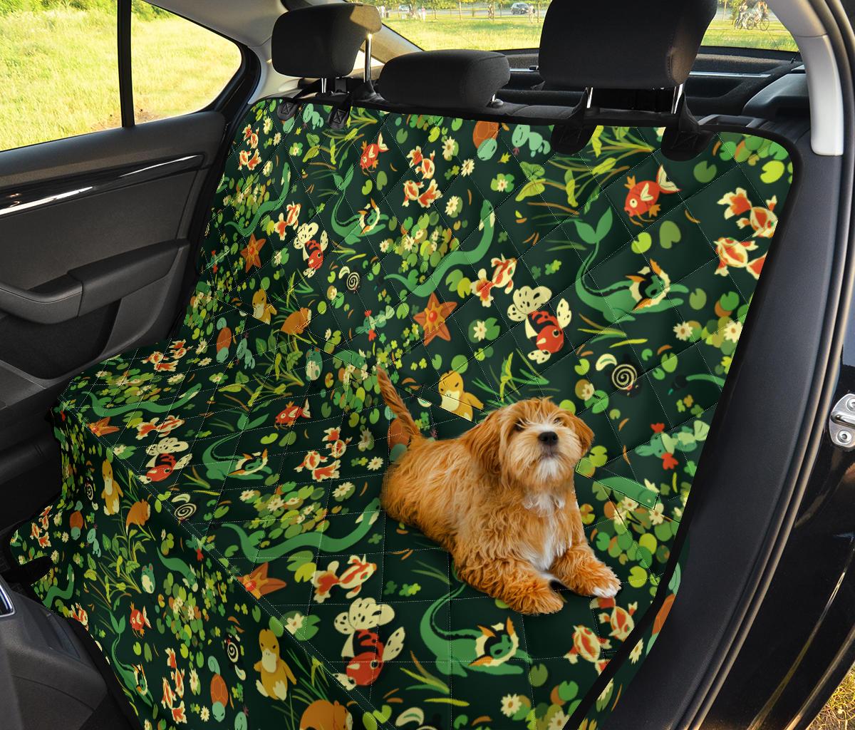 Pokemon Green 1 Car Dog Back Seat Cover