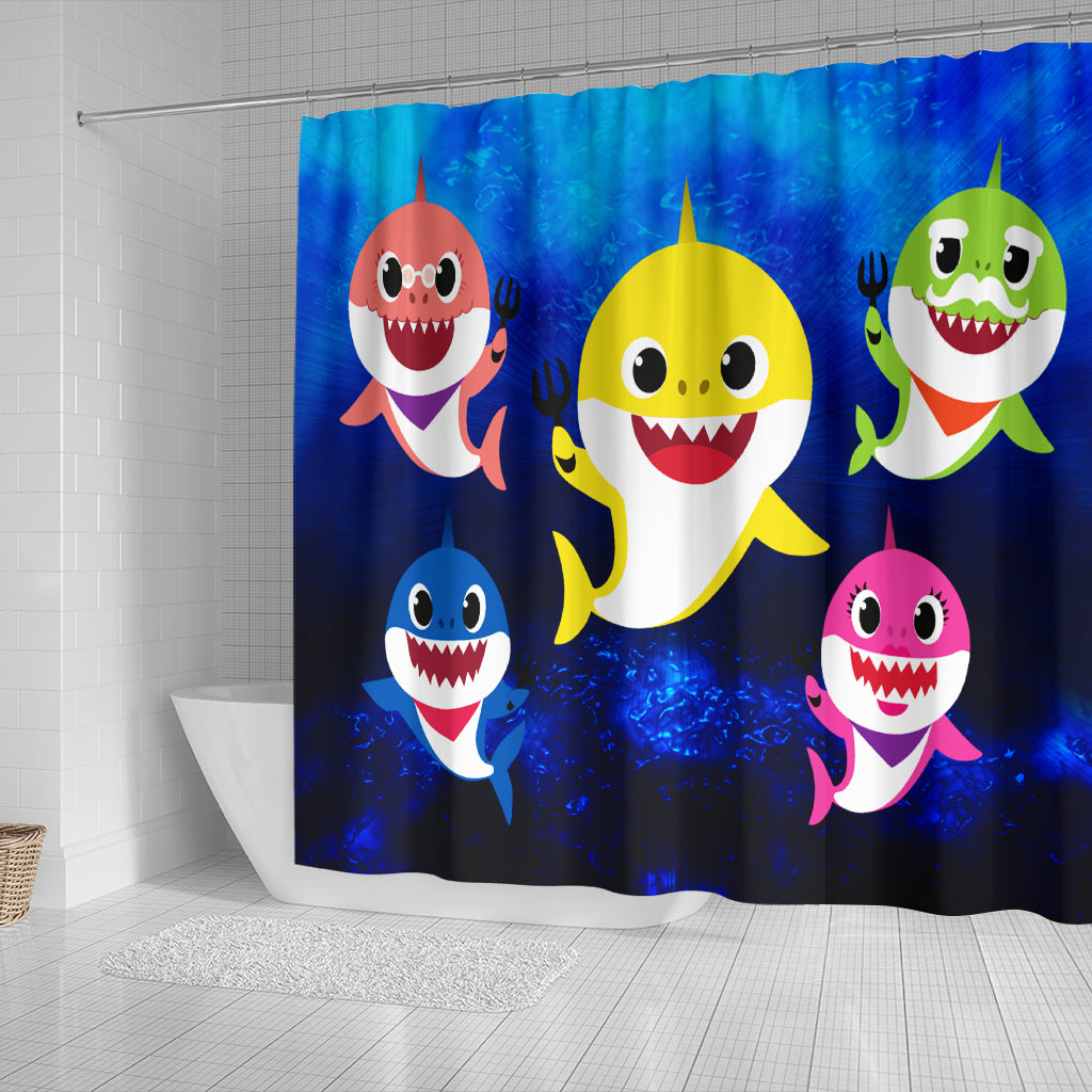 Baby Shark Shower Curtain