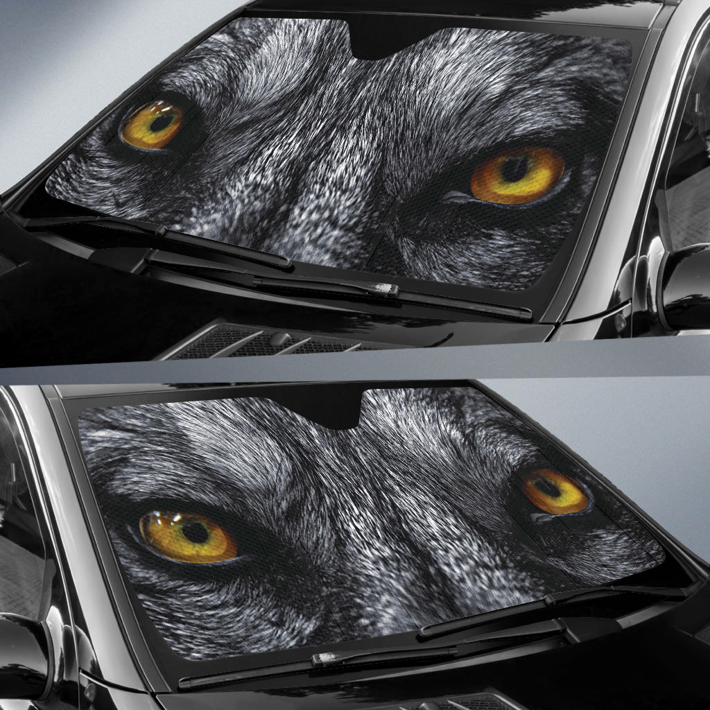 Wolf Eyes Car Sun Shades Amazing Best Gift Ideas 2021