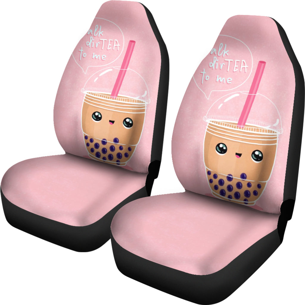 Boba Tea Car Seat Covers Amazing Best Gift Idea