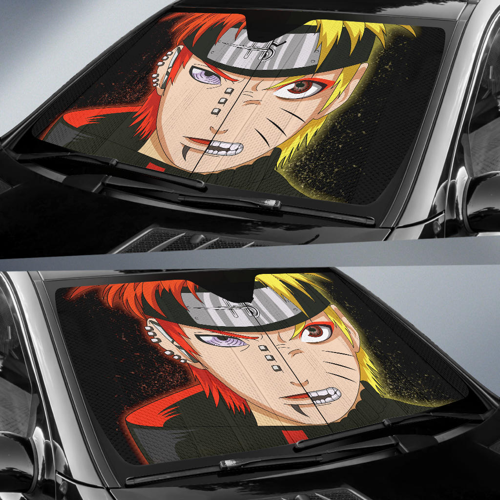 Naruto Vs Pain Auto Sun Shades Amazing Best Gift Ideas 2021