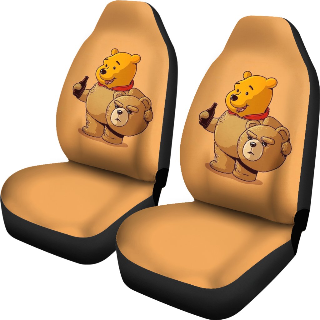 Pooh And Teddy Car Seat Covers