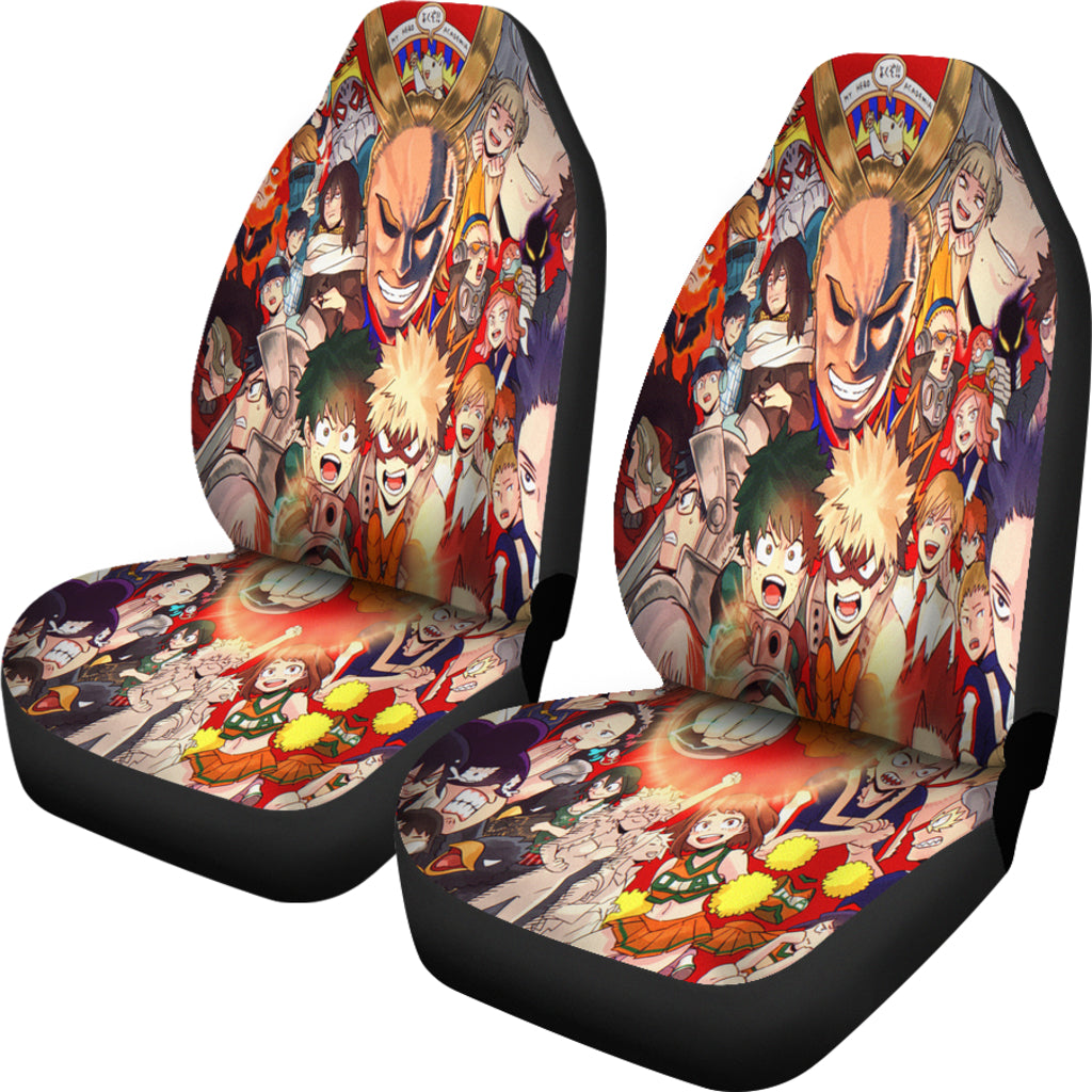 Boku No Hero Academia Car Seat Covers 4 Amazing Best Gift Idea