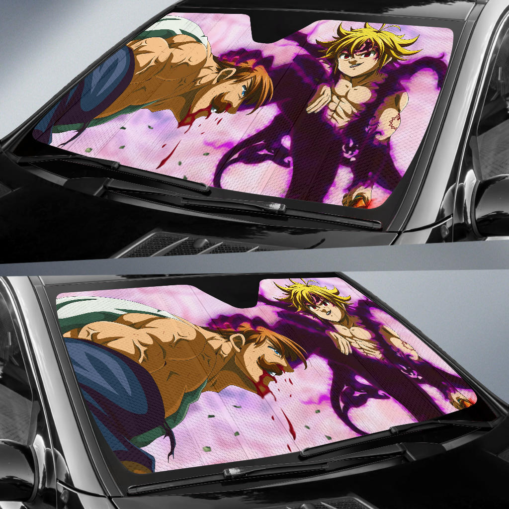 Meliodas Vs Escanor Sun Shade