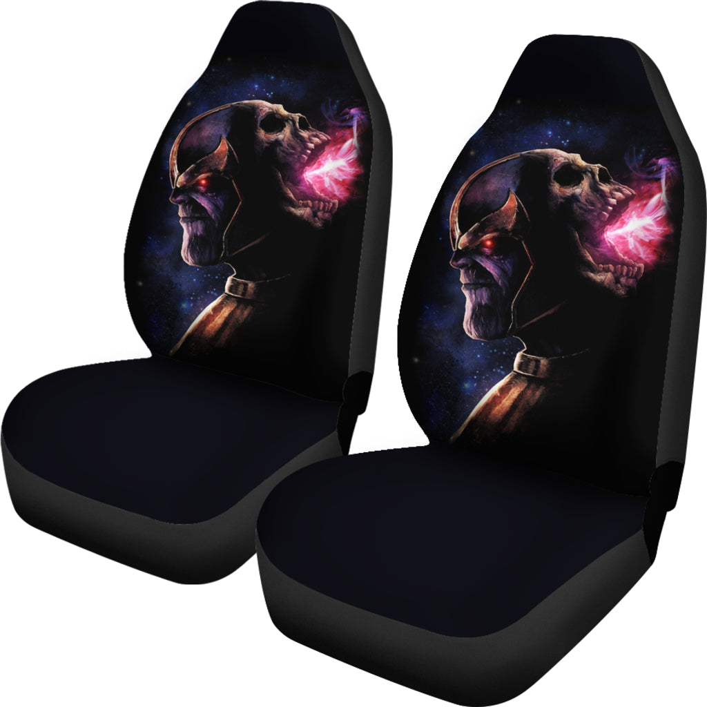 Thanos And Death Car Seat Covers Amazing Best Gift Idea
