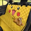 Pokemon Pikachu Car Dog Back Seat Cover