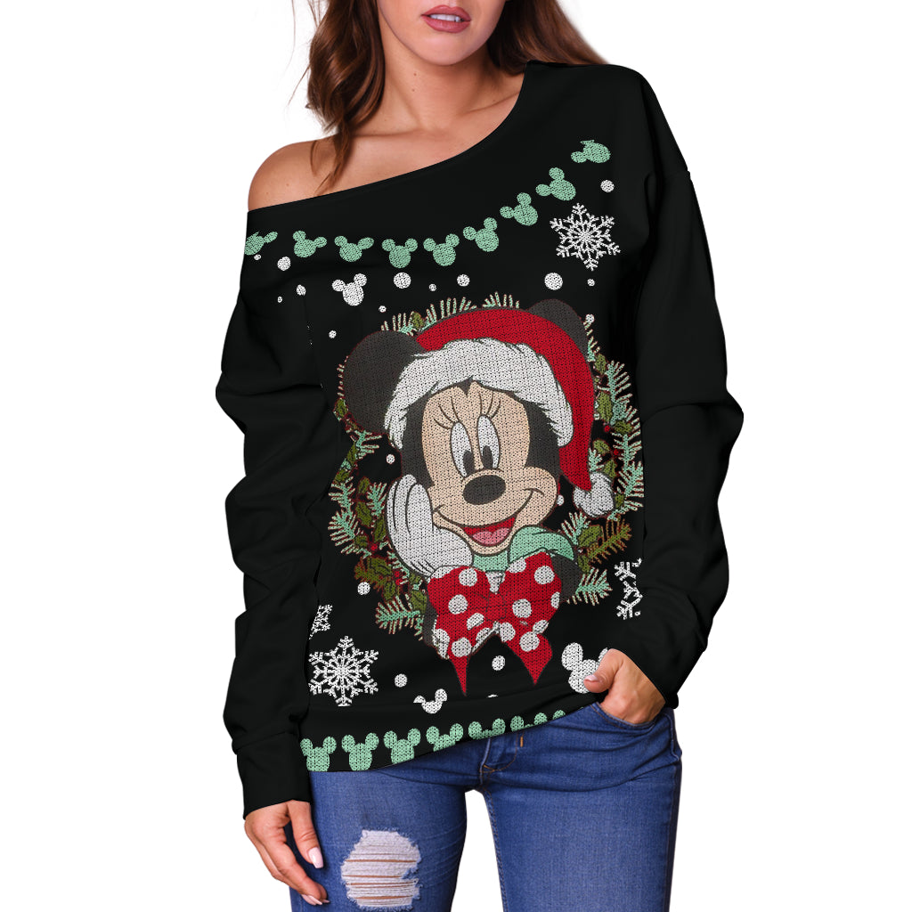 Minnie Shoulder Sweater