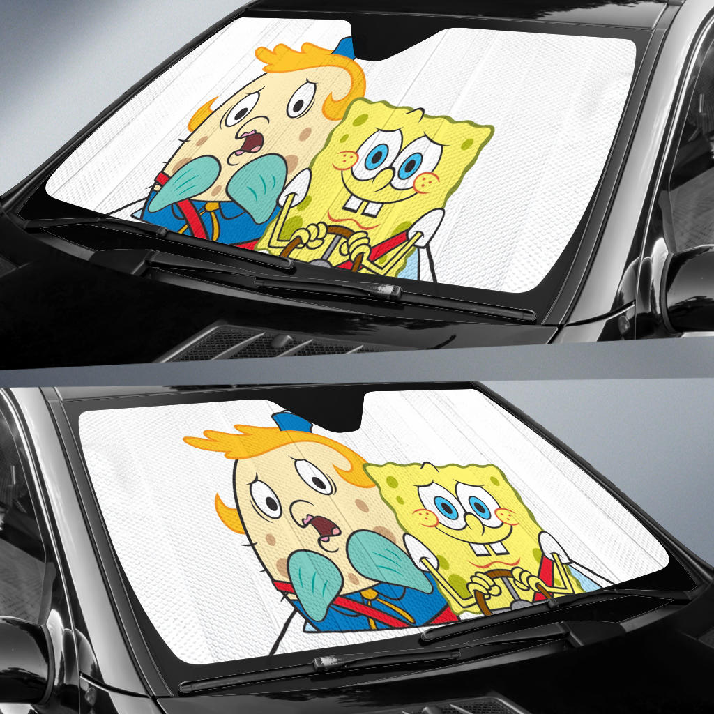 Spongebob Auto Sun Shades Amazing Best Gift Ideas 2022