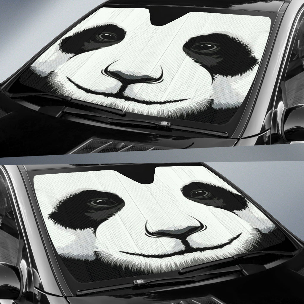 Panda Face Sun Shade