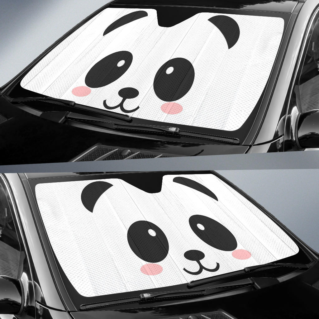 Panda Funny Car Sun Shades Amazing Best Gift Ideas 2021