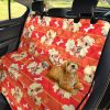 Pokemon Arcanine Fire Car Dog Back Seat Cover