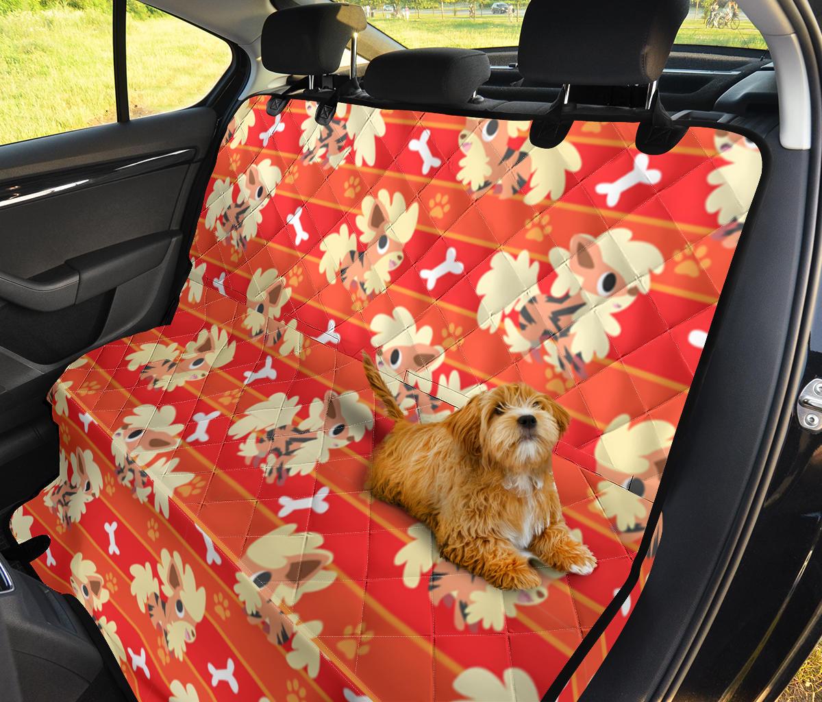 Pokemon Arcanine Fire Car Dog Back Seat Cover