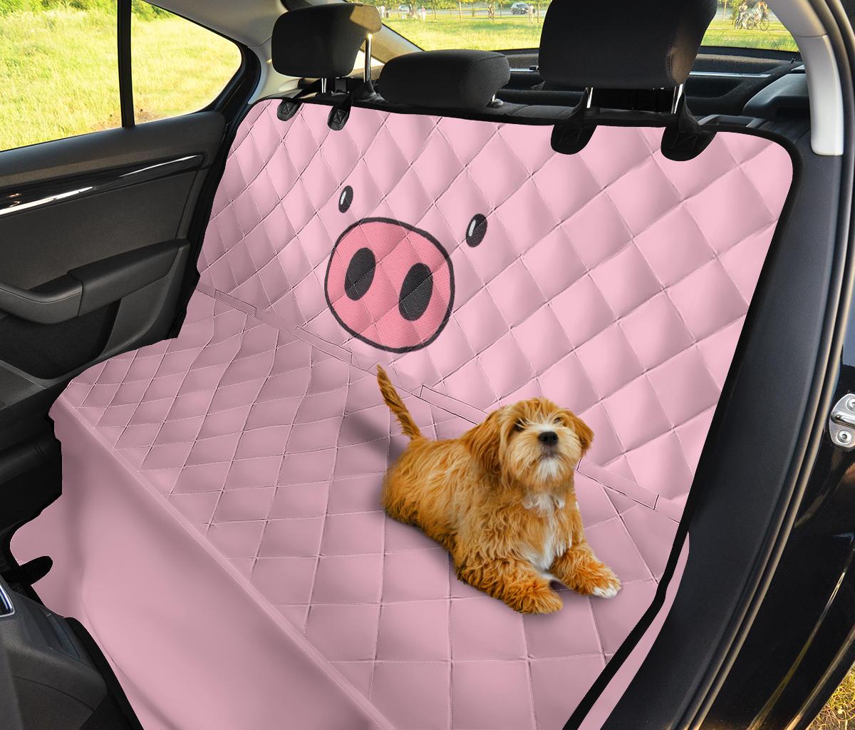 Pig Cute Car Dog Back Seat Cover