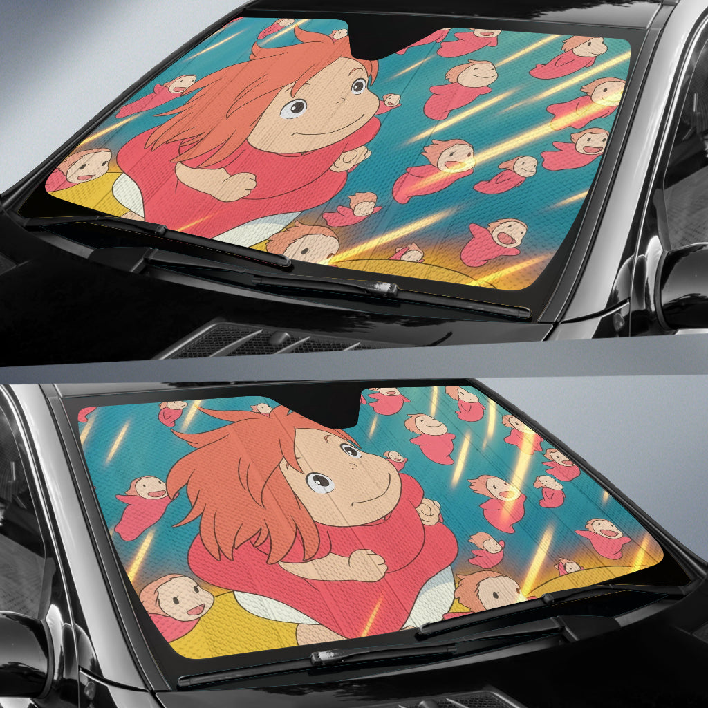 Ponyo Car Sun Shades