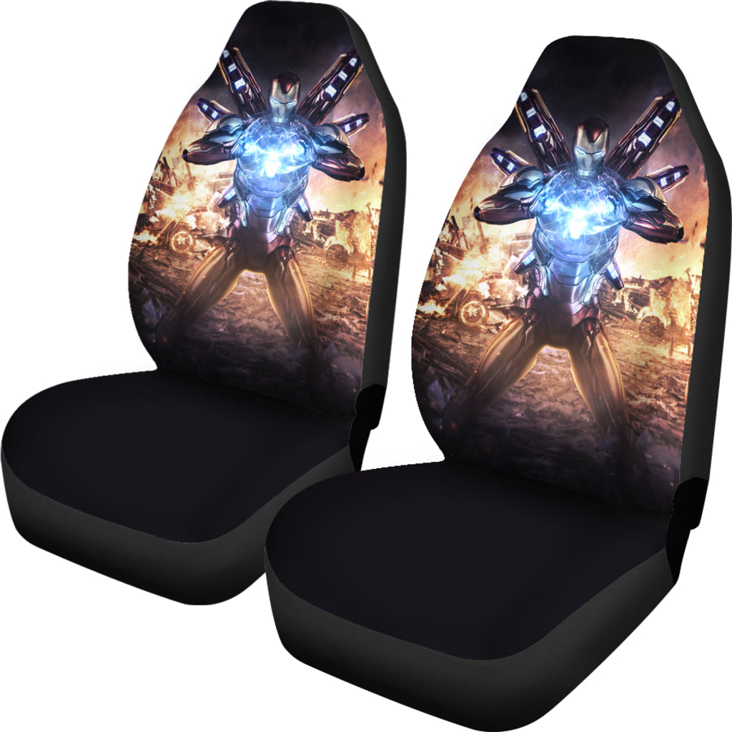 Iron Man Mark 50 Car Seat Covers Amazing Best Gift Idea