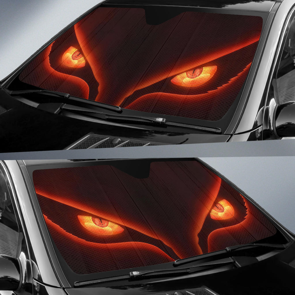 Naruto Kyuubi Eyes Auto Sun Shades Amazing Best Gift Ideas 2021