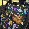 Pokemon Chibi Cute Dark Car Dog Back Seat Cover