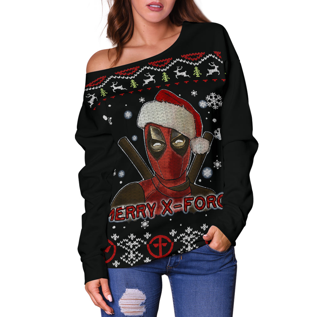 Deadpool Shoulder Sweater