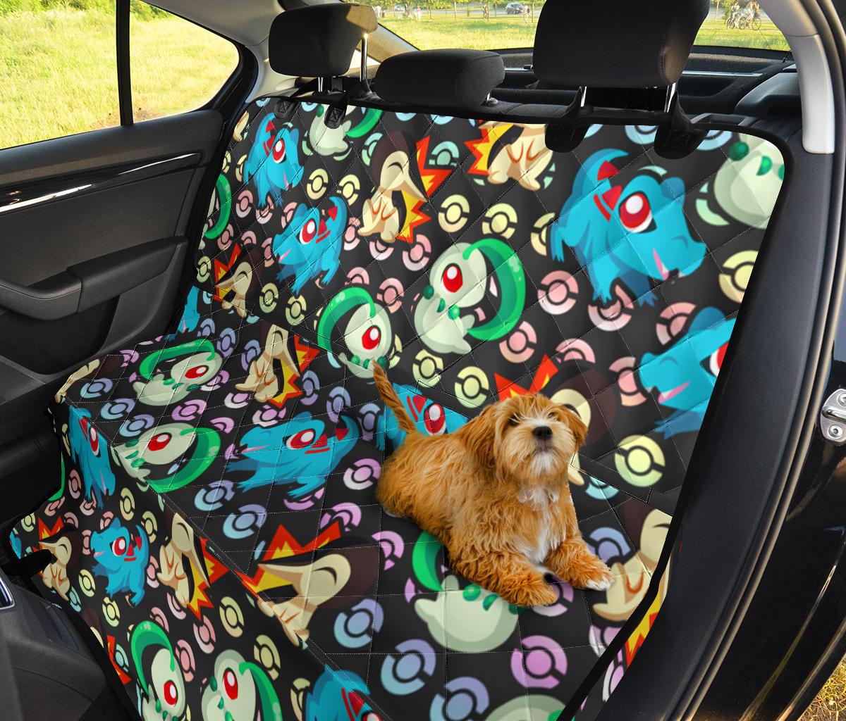 Pokemon Gen 2 Car Dog Back Seat Cover