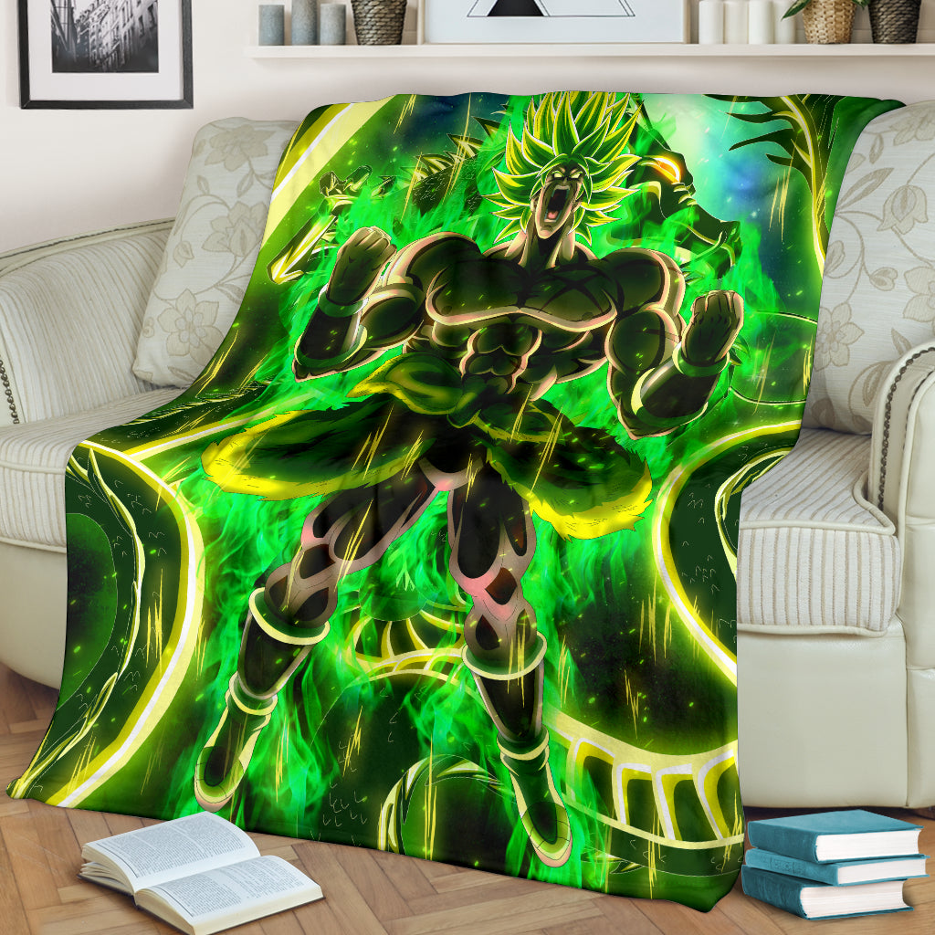 Broly The Movie 2022 Premium Blanket