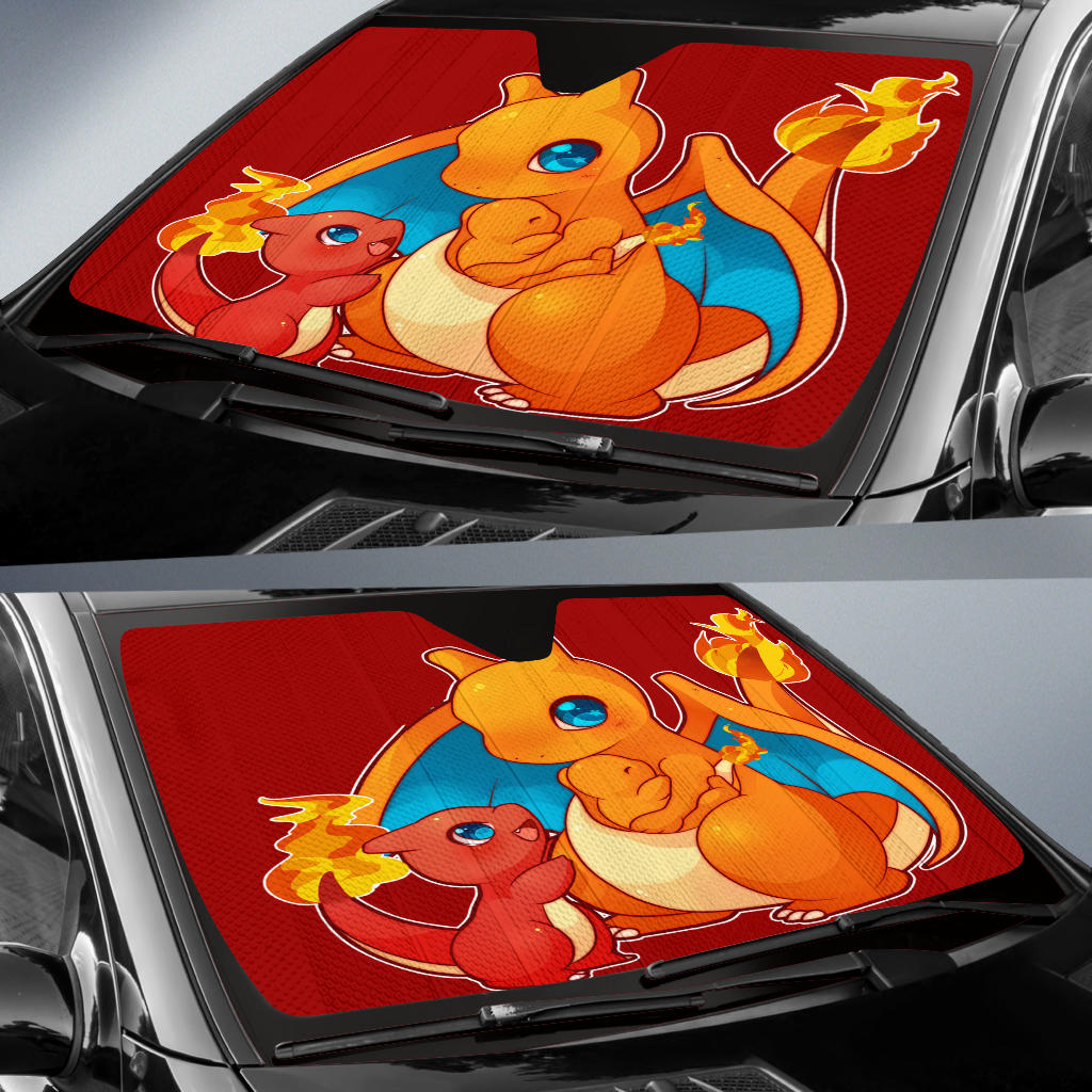 Pokemon Fire Family Sun Shade