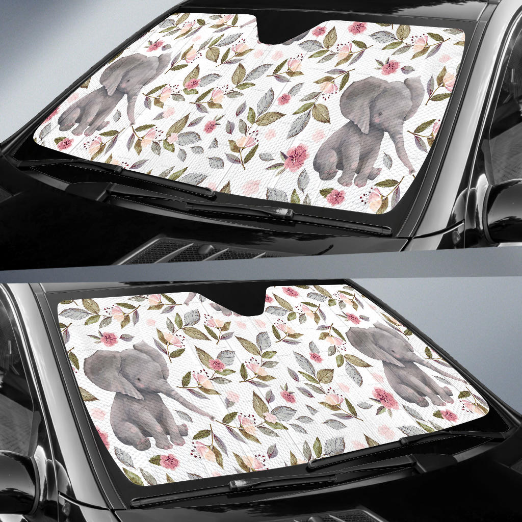 Baby Elephants Car Sun Shades Amazing Best Gift Ideas 2021