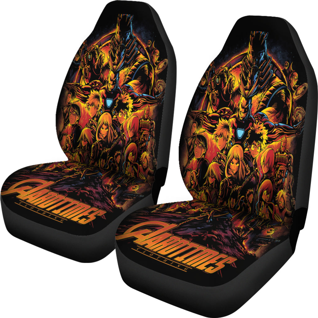 My Hero Academia Avengers Car Seat Covers Amazing Best Gift Idea